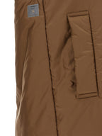 Max Mara Brown Polyester Sleeveless Jacket