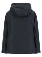 Max Mara Blue Polyester Shell Jacket
