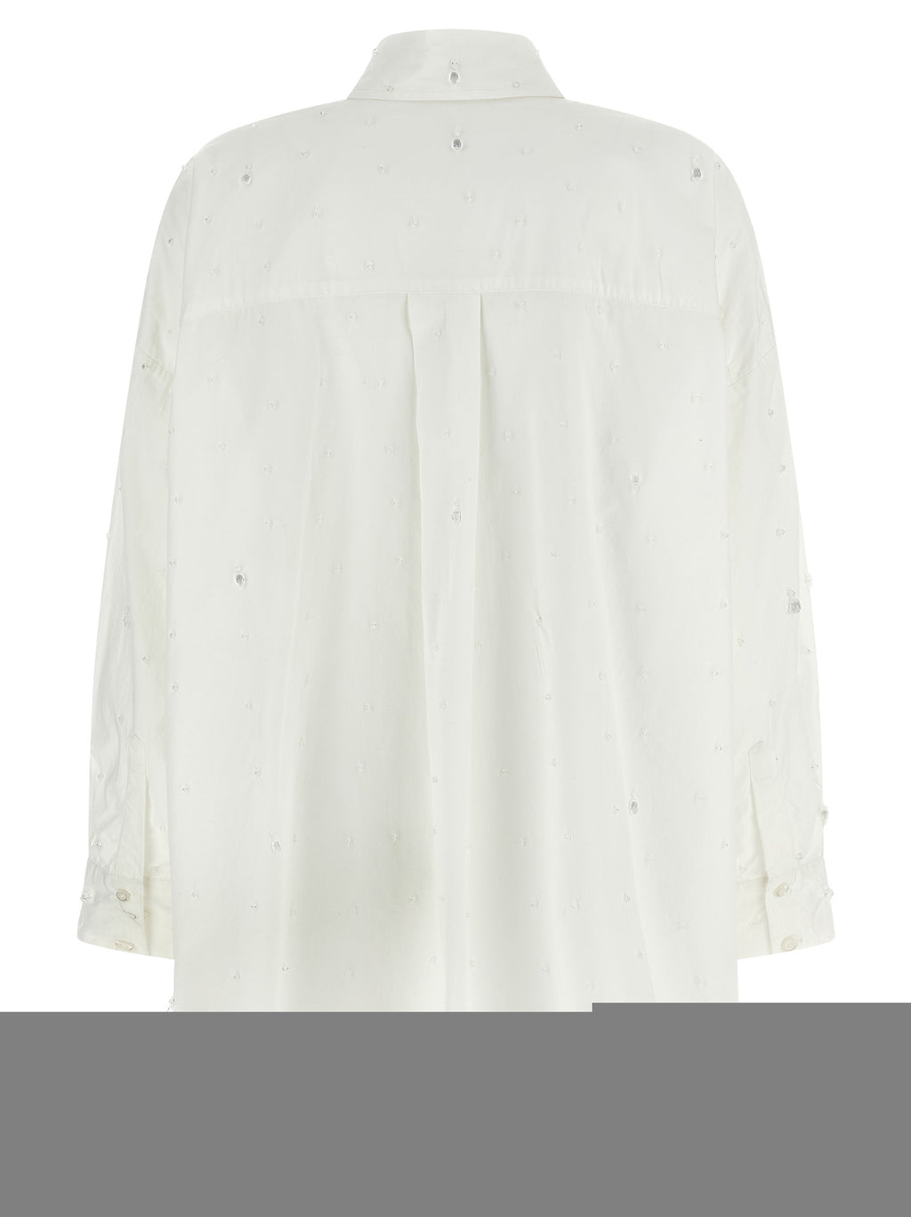 Giuseppe Di Morabito White Cotton Blouse