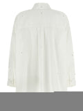 Giuseppe Di Morabito White Cotton Blouse