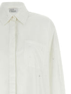 Giuseppe Di Morabito White Cotton Blouse