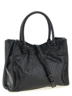 Balenciaga Black Lamb Leather Tote Bag
