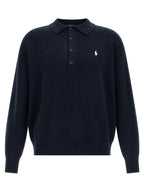 Polo Ralph Lauren Blue Cotton Cardigan