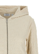 Off-White Beige Cotton Sweatshirt