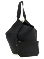 Khaite Black Calfskin Tote Bag