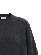 Khaite Gray Cashmere Cardigan