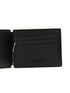 Brunello Cucinelli Black Goatskin Money Clip