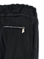 The Attico Black Cotton Cargo Pants