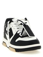 Off-White Bicolor Calfskin Low Top Sneakers