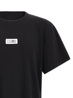 MM6 Maison Margiela Black Cotton T-Shirt