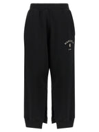 MM6 Maison Margiela Black Cotton Joggers (Workout Pants)