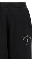 MM6 Maison Margiela Black Cotton Joggers (Workout Pants)