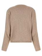 Fabiana Filippi Beige Virgin Wool Cardigan