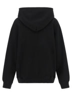MM6 Maison Margiela Black Cotton Sweatshirt