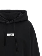 MM6 Maison Margiela Black Cotton Sweatshirt