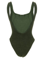 Hunza G Bicolor Polyamide One-Piece Swimsuit