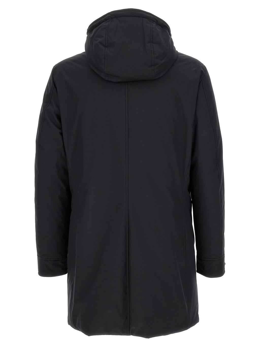 MooRER Blue Wool Parka