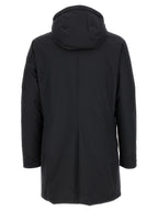 MooRER Blue Wool Parka