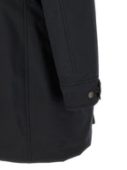 MooRER Blue Wool Parka