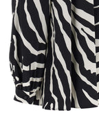 Dolce & Gabbana Bicolor Silk Blouse