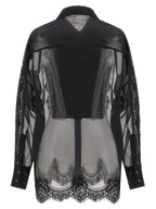 Dolce & Gabbana Black Silk Blouse