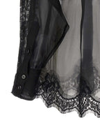 Dolce & Gabbana Black Silk Blouse