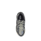New Balance Silver Fabric Athletic Sneakers
