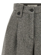 Golden Goose Gray Virgin Wool Bermuda Shorts