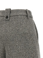 Golden Goose Gray Virgin Wool Bermuda Shorts