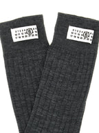 MM6 Maison Margiela Gray Wool Socks