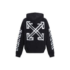 Off-White Black Cotton Sweatshirt