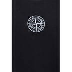 Stone Island Black Cotton T-Shirt