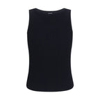 Max Mara Black Viscose Tank Tops