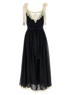 Zimmermann Bicolor Cotton Long Dress