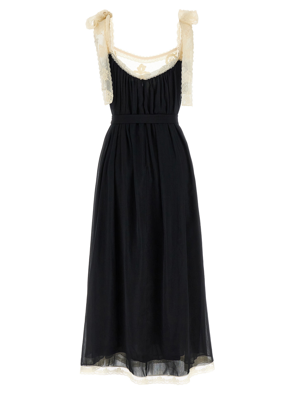 Zimmermann Bicolor Cotton Long Dress