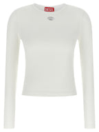Diesel White Cotton Sportswear