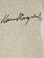 MM6 Maison Margiela Gray Wool Cardigan