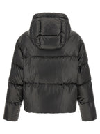 MM6 Maison Margiela Black Polyester Full-Length Jacket
