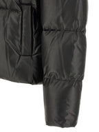 MM6 Maison Margiela Black Polyester Full-Length Jacket