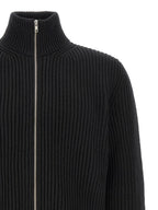 MM6 Maison Margiela Black Wool Full-Length Jacket