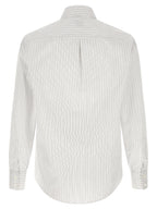 Brunello Cucinelli Blue Cotton Blouse