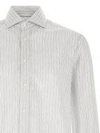 Brunello Cucinelli Blue Cotton Blouse