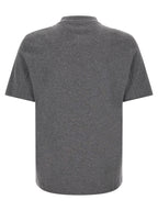 Brunello Cucinelli Gray Cotton T-Shirt