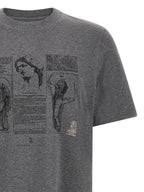Brunello Cucinelli Gray Cotton T-Shirt