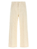 Brunello Cucinelli Beige Cotton Casual Pants
