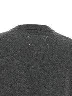 Maison Margiela Gray Virgin Wool Cardigan