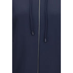 Max Mara Blue Polyamide Sweatshirt