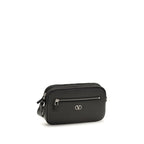 Valentino Garavani Black Calf Leather Bos Taurus Wallet