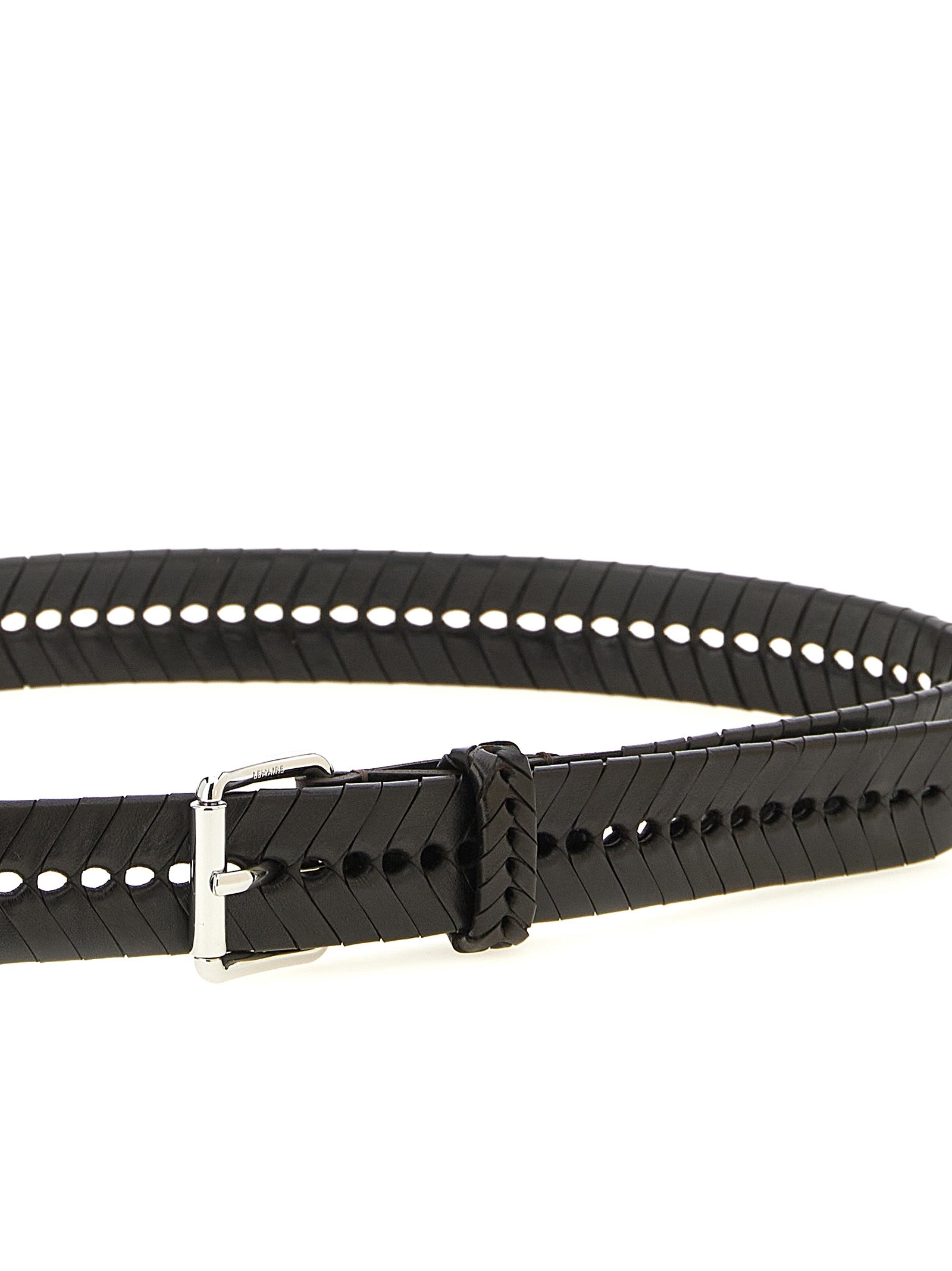 Lemaire Brown Calfskin Belt