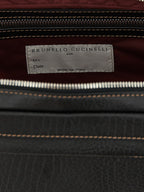 Brunello Cucinelli Black Calfskin Accessories